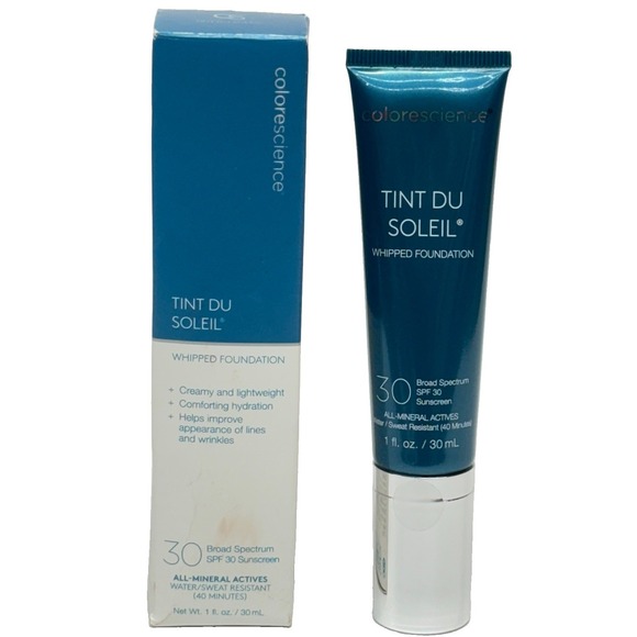 Colorescience Other - ColoreScience Tint Du Soleil SPF 30 Whipped Foundation 1 oz Medium Foundation